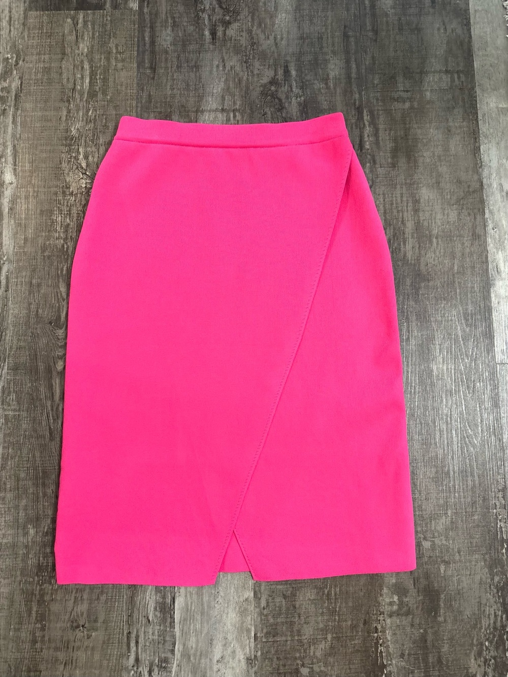 Women’s Hot Pink Midi Wrap Skirt
